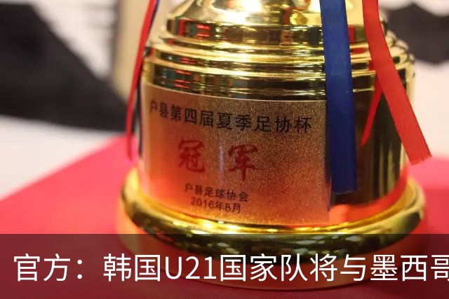 官方：韩国U21国家队将与墨西哥U21进行两场热身赛